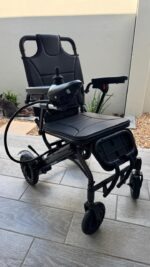 All-Terrain Folding Electric Wheelchair with Suspension - Image 6
