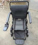 Air Hawk 41lb Folding Electric Power Wheelchair Airline Approved Dual Battery - Image 6