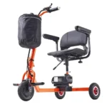 Uimoso Portable 3 Wheel Mobility Scooter for Seniors 12 Mile Range Max 330LBS - Image 3