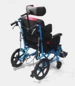High Back Reclining Wheelchair For Kids Cerebral Palsy Fully Lying Wheelchair - Image 3