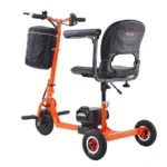 Uimoso Portable 3 Wheel Mobility Scooter for Seniors 12 Mile Range Max 330LBS - Image 4
