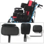 High Back Reclining Wheelchair For Kids Cerebral Palsy Fully Lying Wheelchair - Image 2